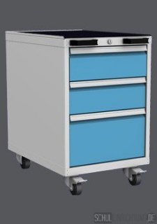 Mobile Container fr die Arbeitstische