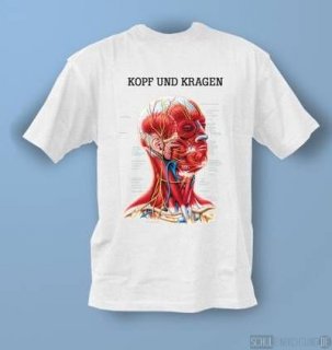 T-Shirt Kopf und Kragen