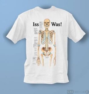 T-Shirt Skelett