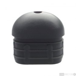 Verschlustopfen fr Flachovalrohr 20x38x1,5 mm