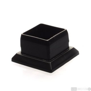 Fustopfen vierkant 25 x 25 x 1,5 mm