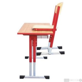 Schlertisch Einsitzertisch, hhenverstellbar, Gr. 3-7