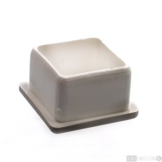 Stopfen vierkant 31 x 31 x 2 mm